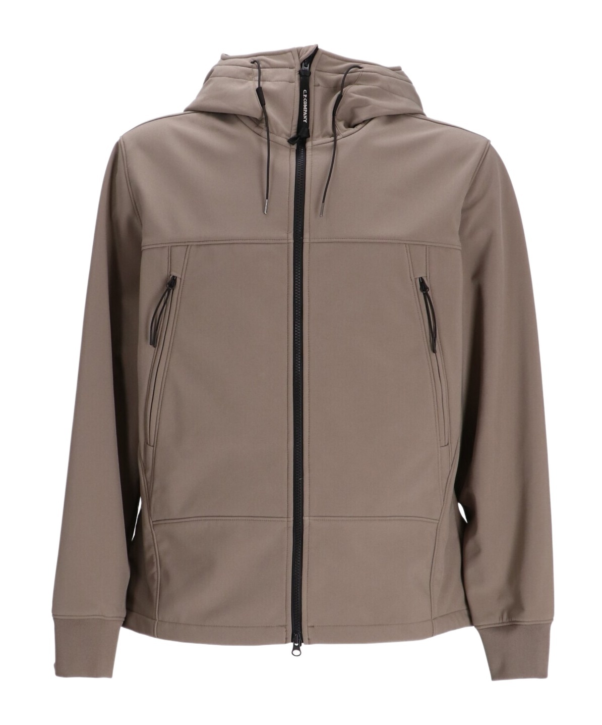 Shop C.p. Company Shell-r Goggle Jacket In Gray