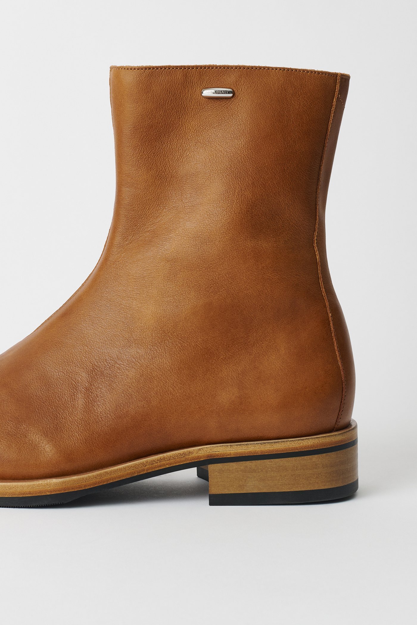 Our Legacy Round-head Short Boots In Brown