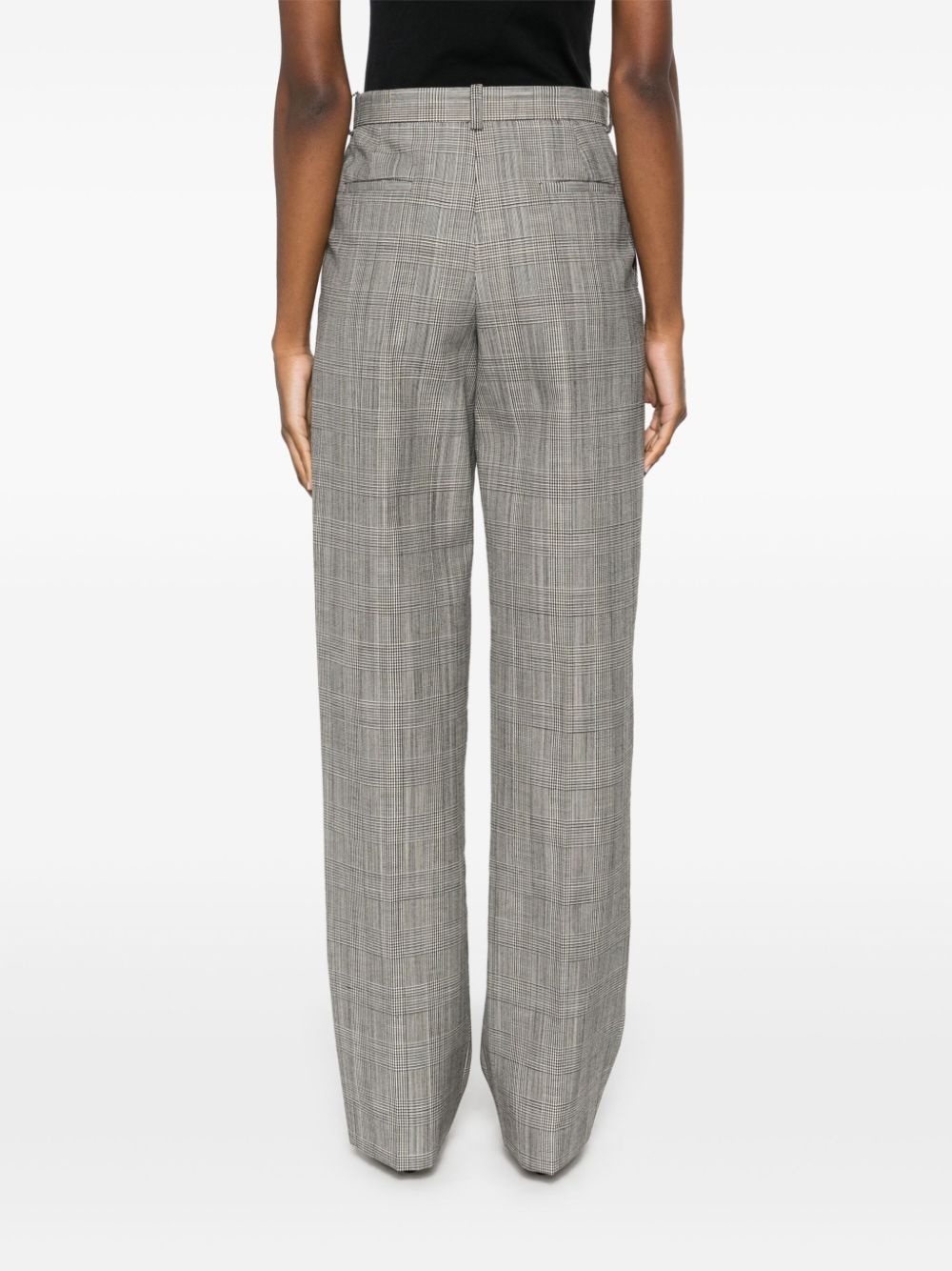 Shop Wardrobe.nyc Print Straight-leg Trousers
