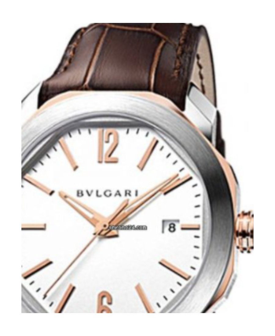 Bvlgari Octo Ref Series Watches In White