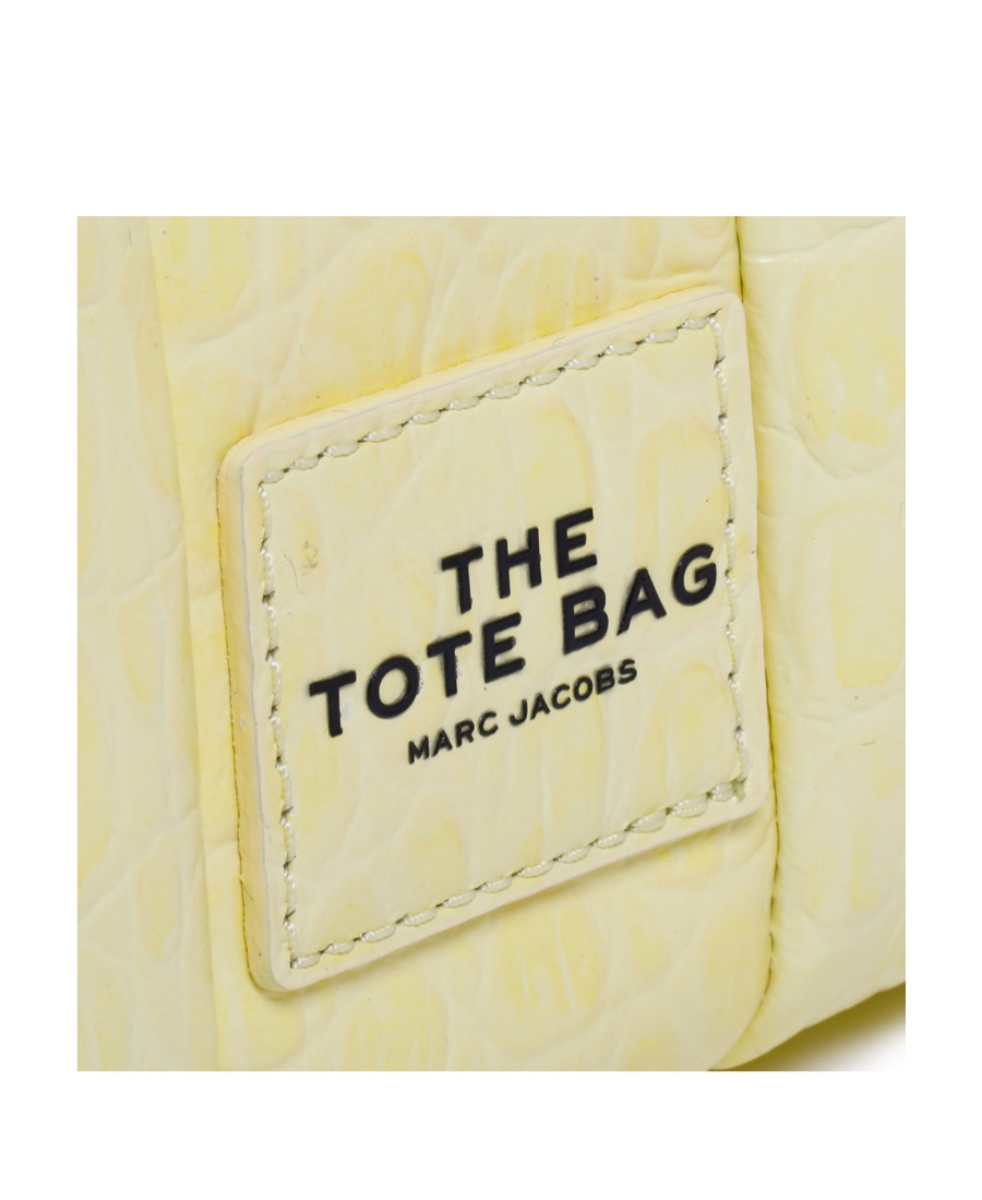 Marc Jacobs Micro The Tote Bag In Yellow