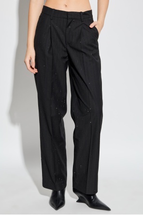 Zadig & Voltaire Belt Loop Casual Pants In Black