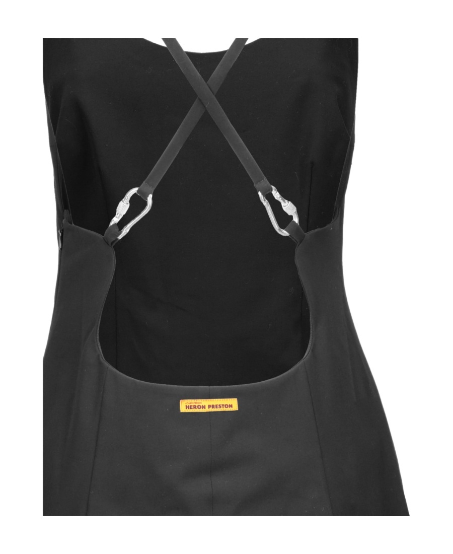 Heron Preston Carabiner Mini Dress In Black