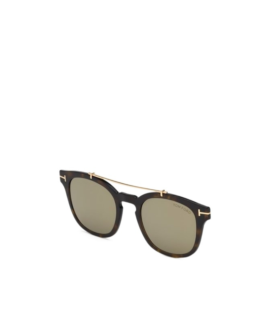 Tom Ford Logo Sunglasses In Nude