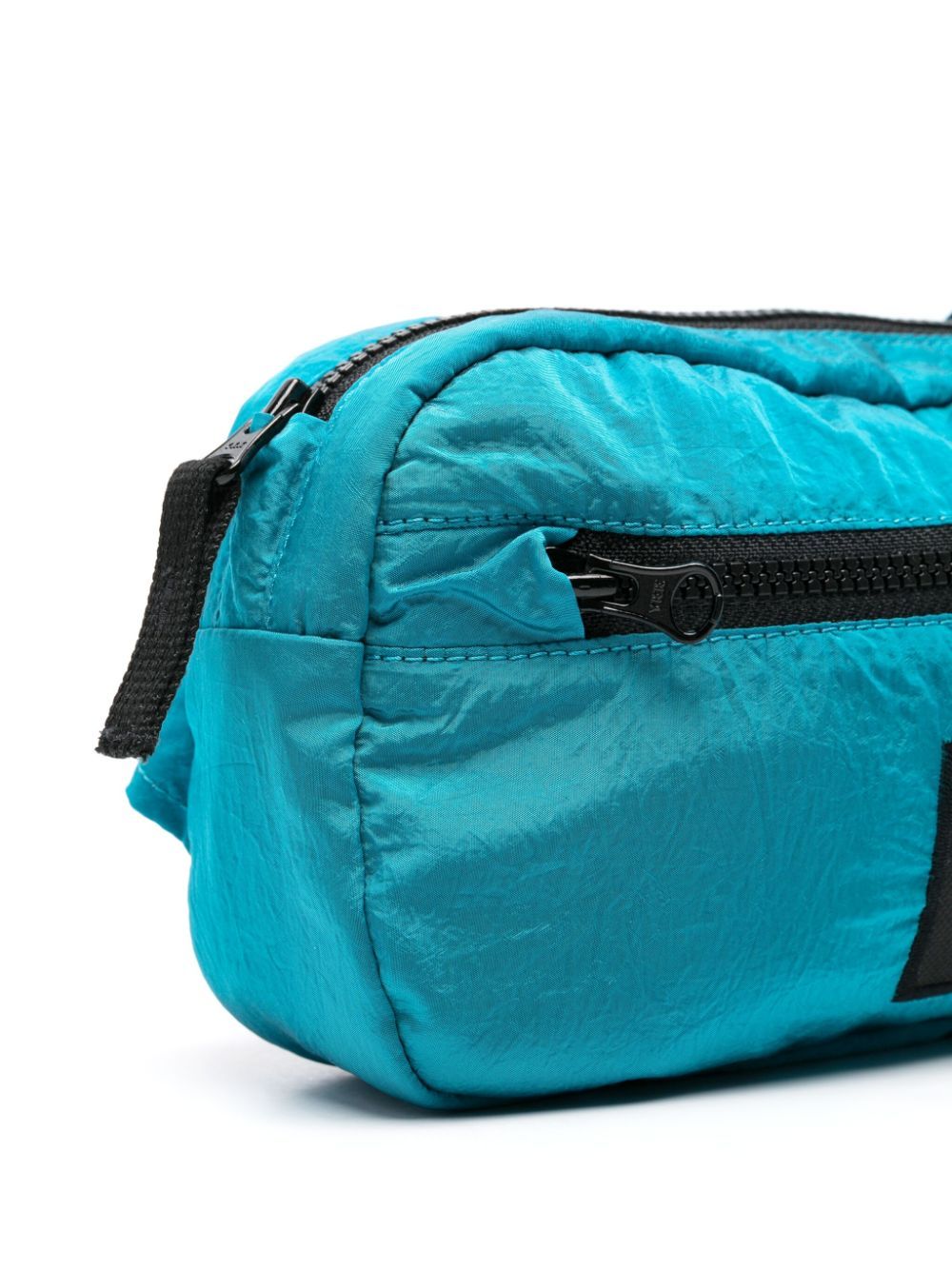 Shop Stone Island Compass Belt Bag In Green