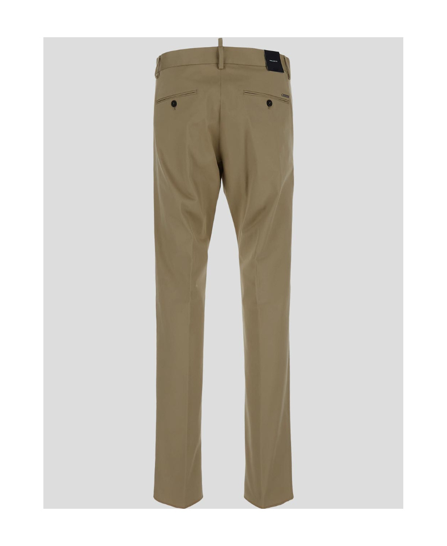 Shop Dsquared2 Cool Guy Trousers In Brown
