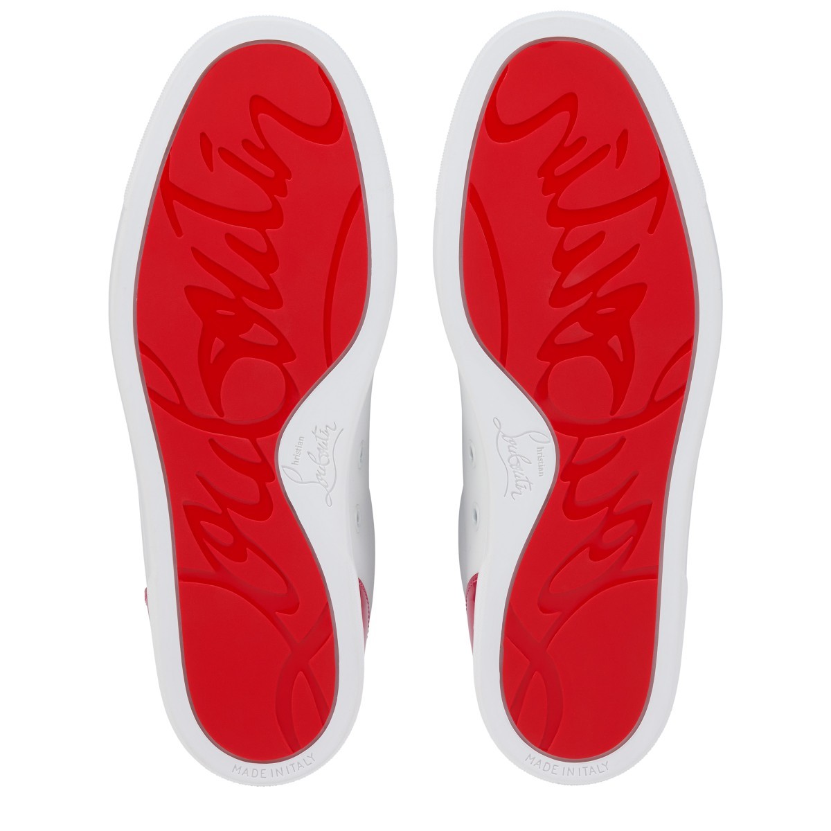 Christian Louboutin Round Toe Low Top Sneakers