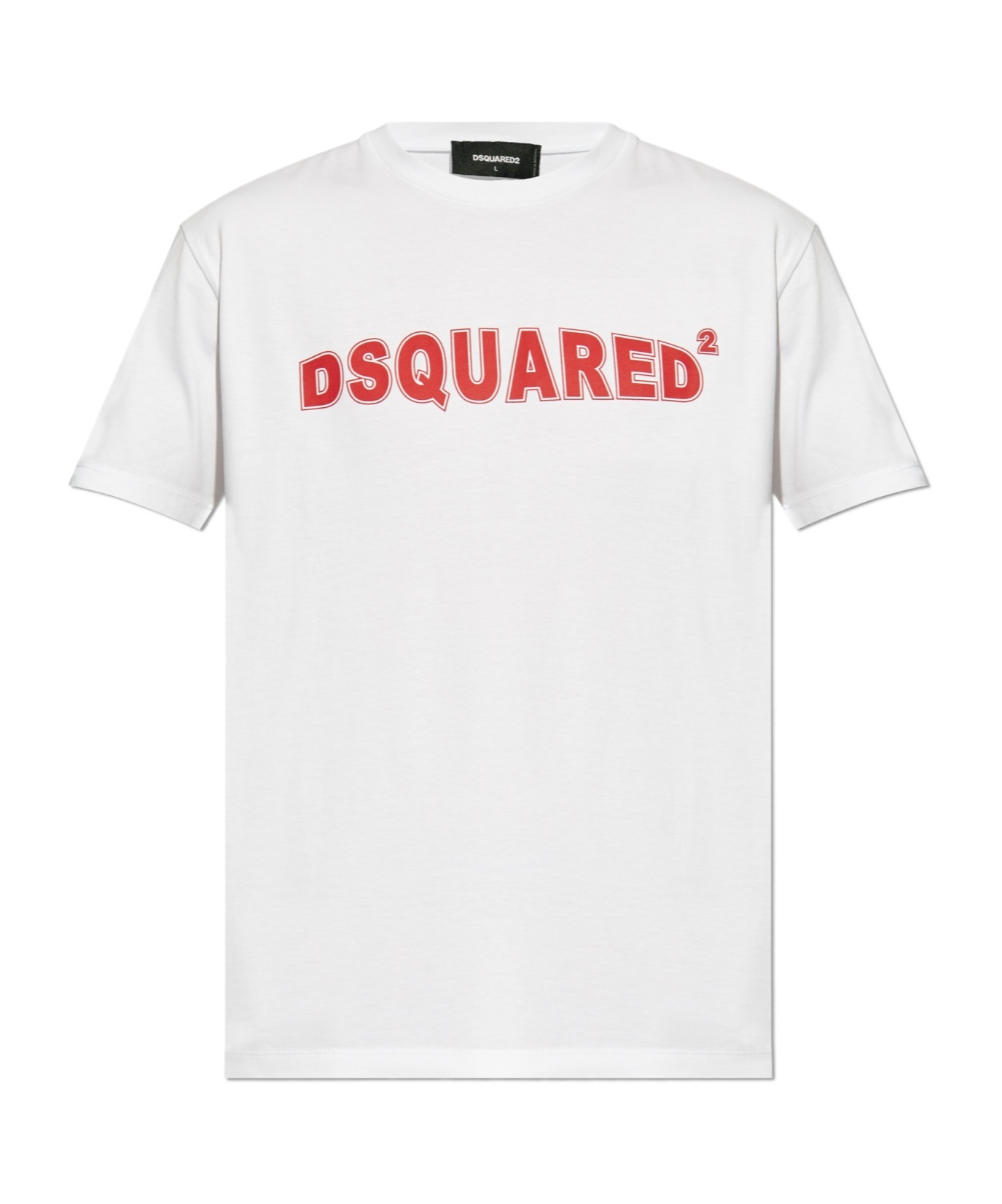 Dsquared2 Logo-print T-shirt In Gray