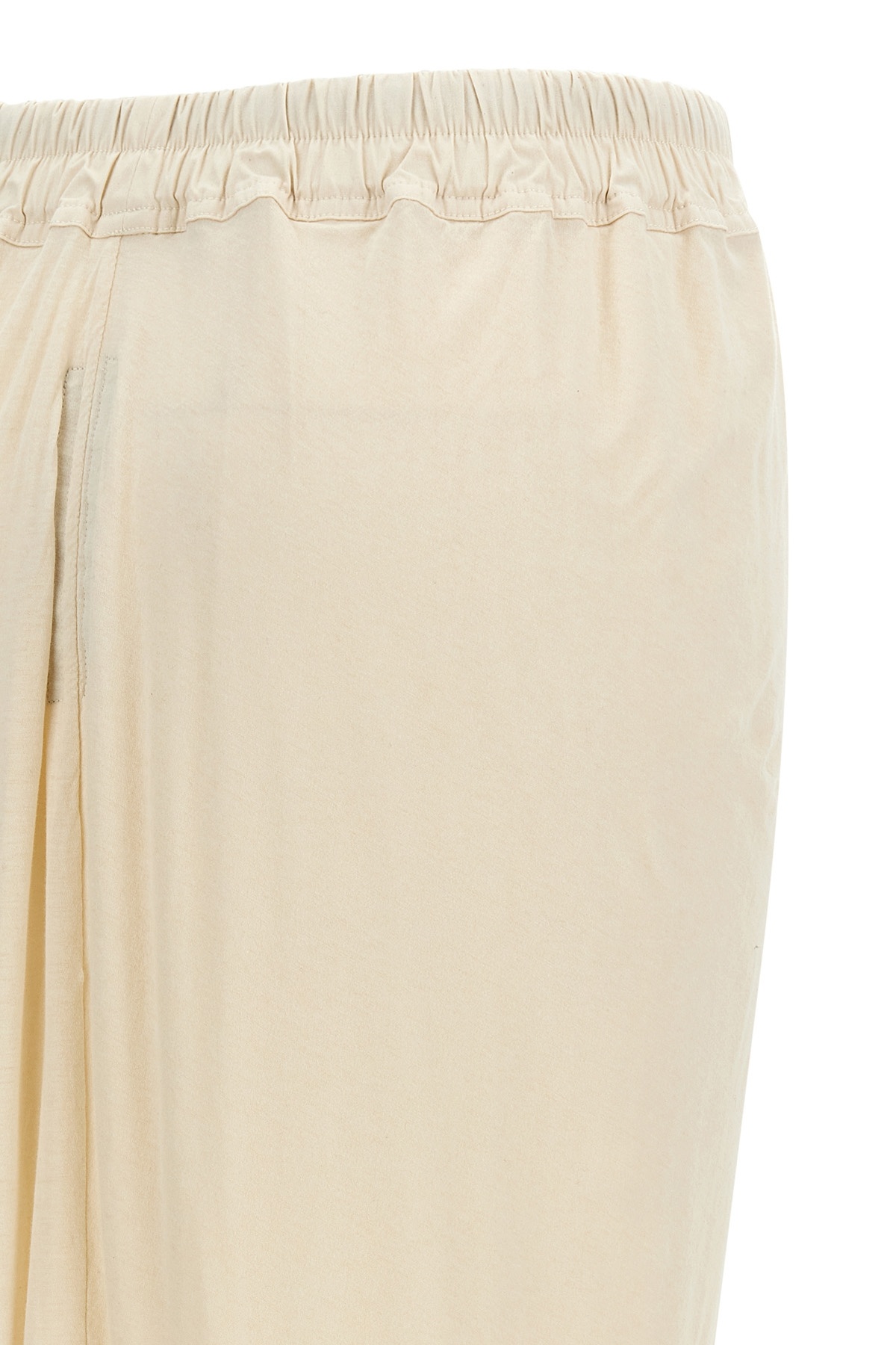 Rick Owens Drkshdw "pillar" Maxi Skirt In Nude