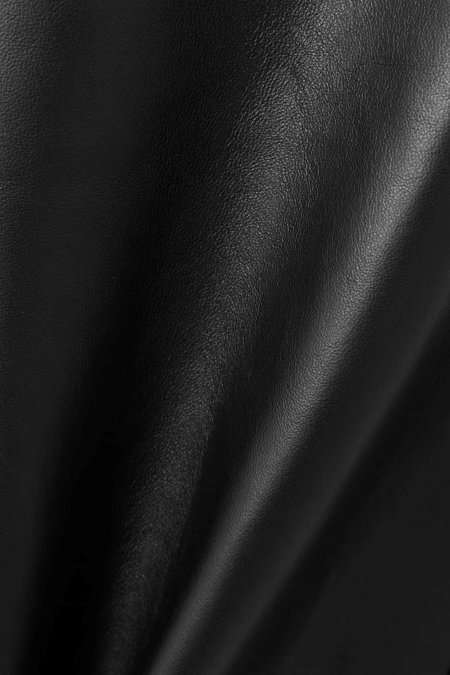 CHLOÉ HIGH-WAISTED LEATHER MIDI SKIRT