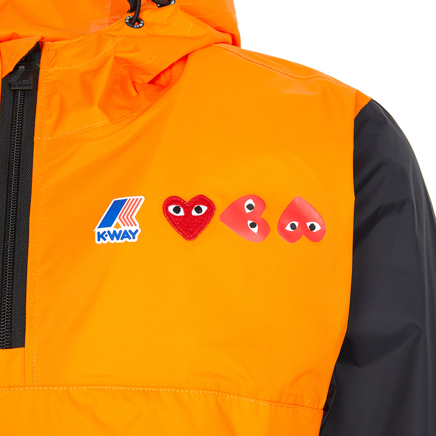 Comme Des Garçons Play Comme Des Garcons Play X K-way Jacket In Multi