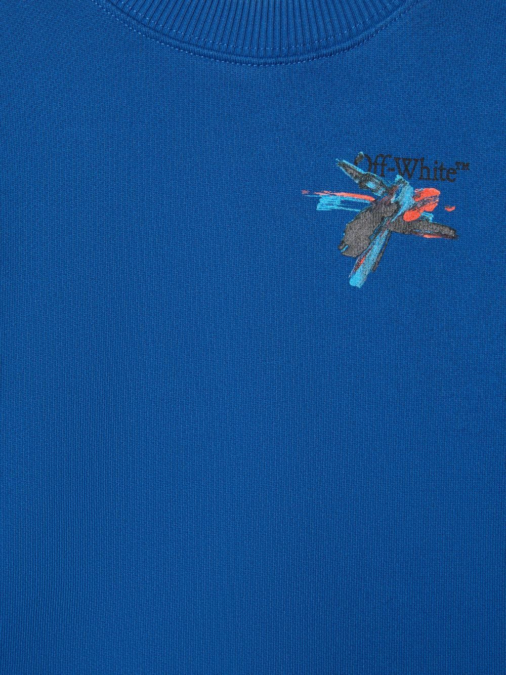 Off-white Arrow Sweater In Blue