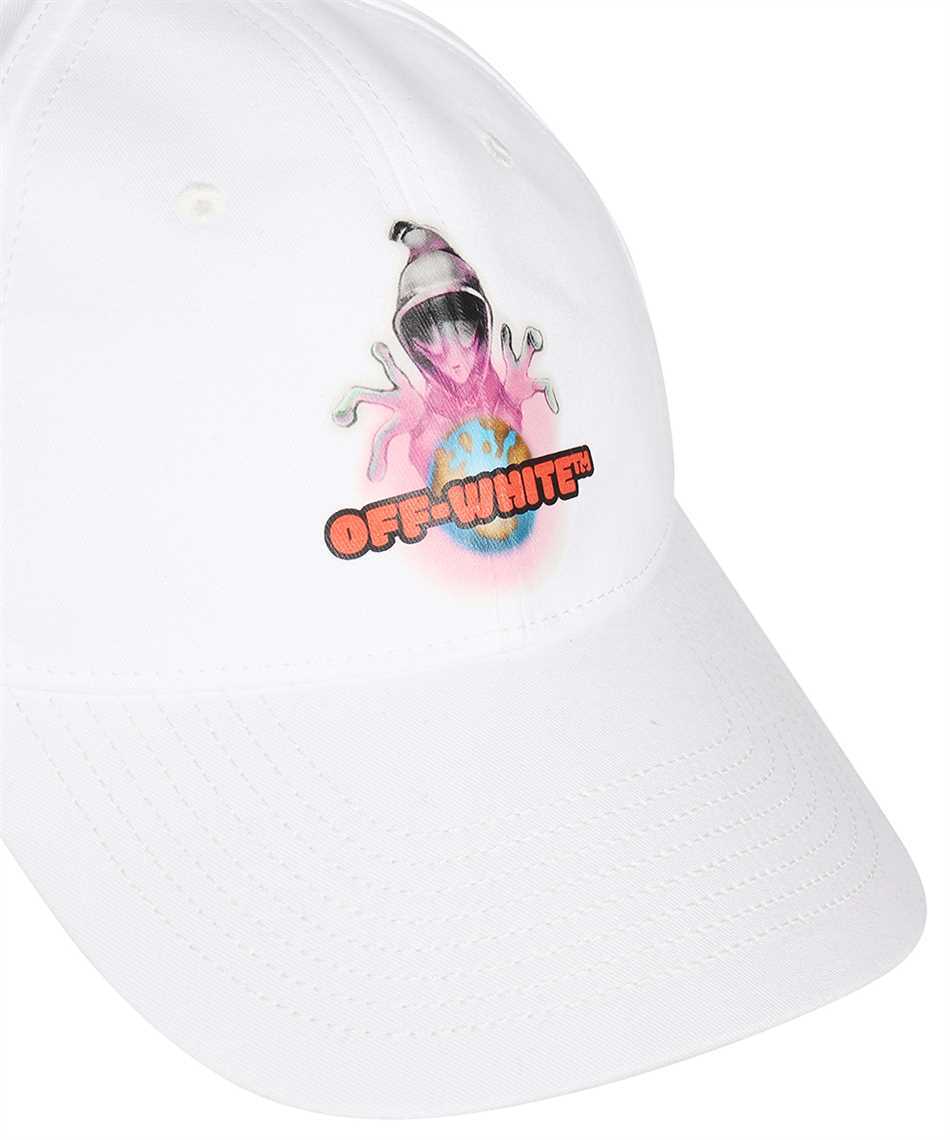 Off-white Logo Hat In White
