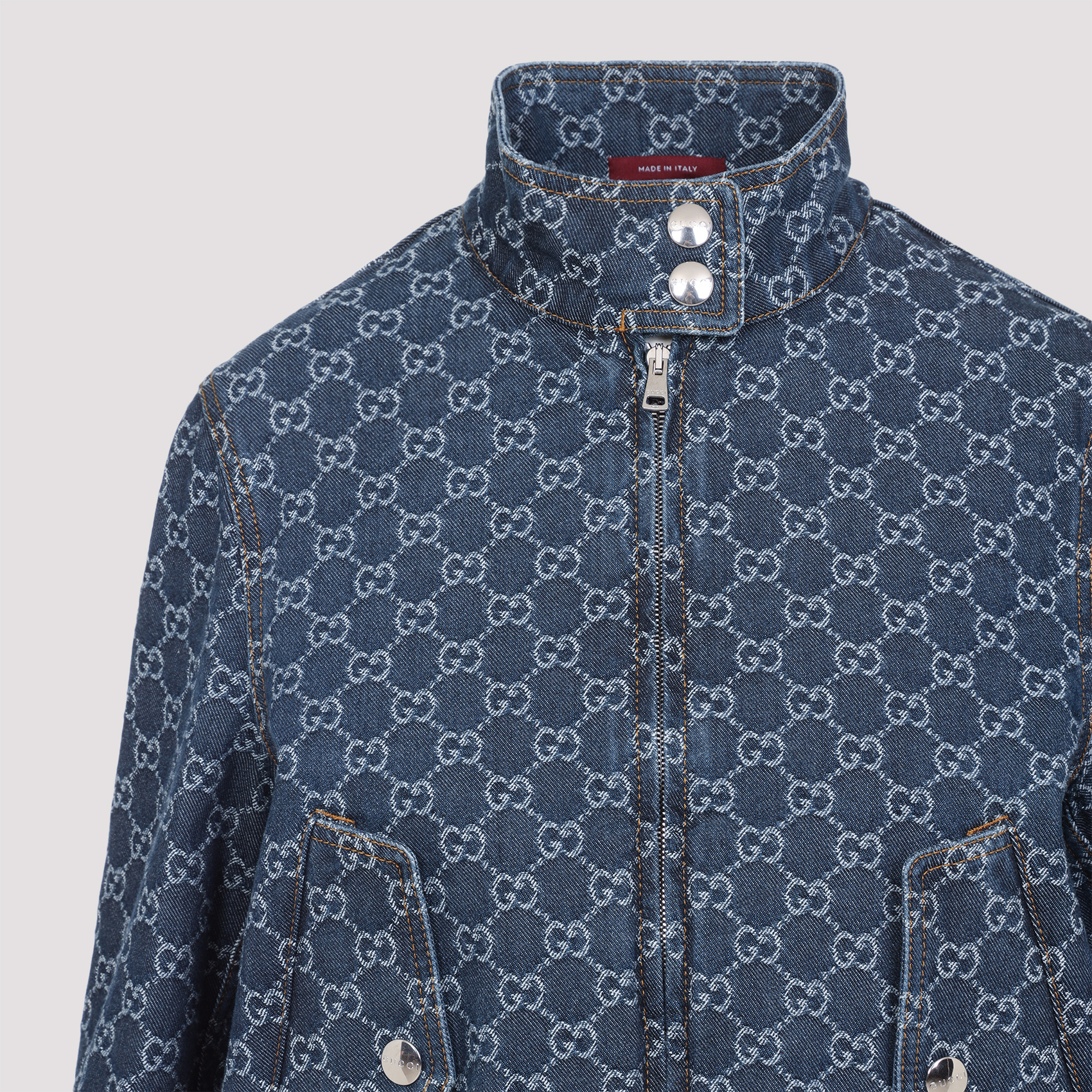 GUCCI GG DENIM JACQUARD JACKET