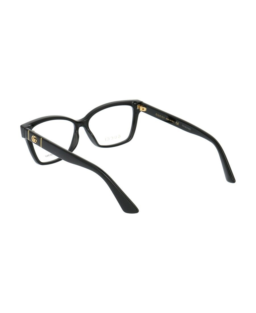 Gucci Rectangular Frame Glasses In Black