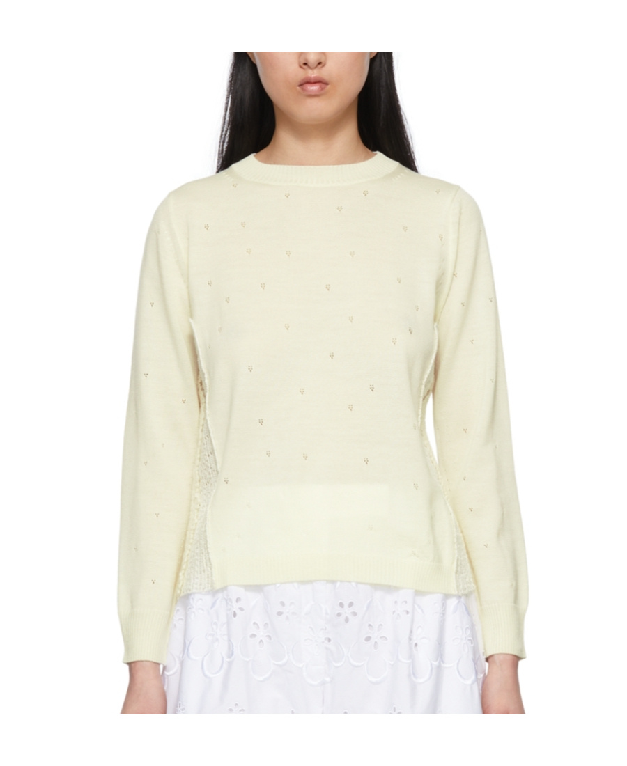 COMME DES GARÇONS ROUND NECK SWEATER 