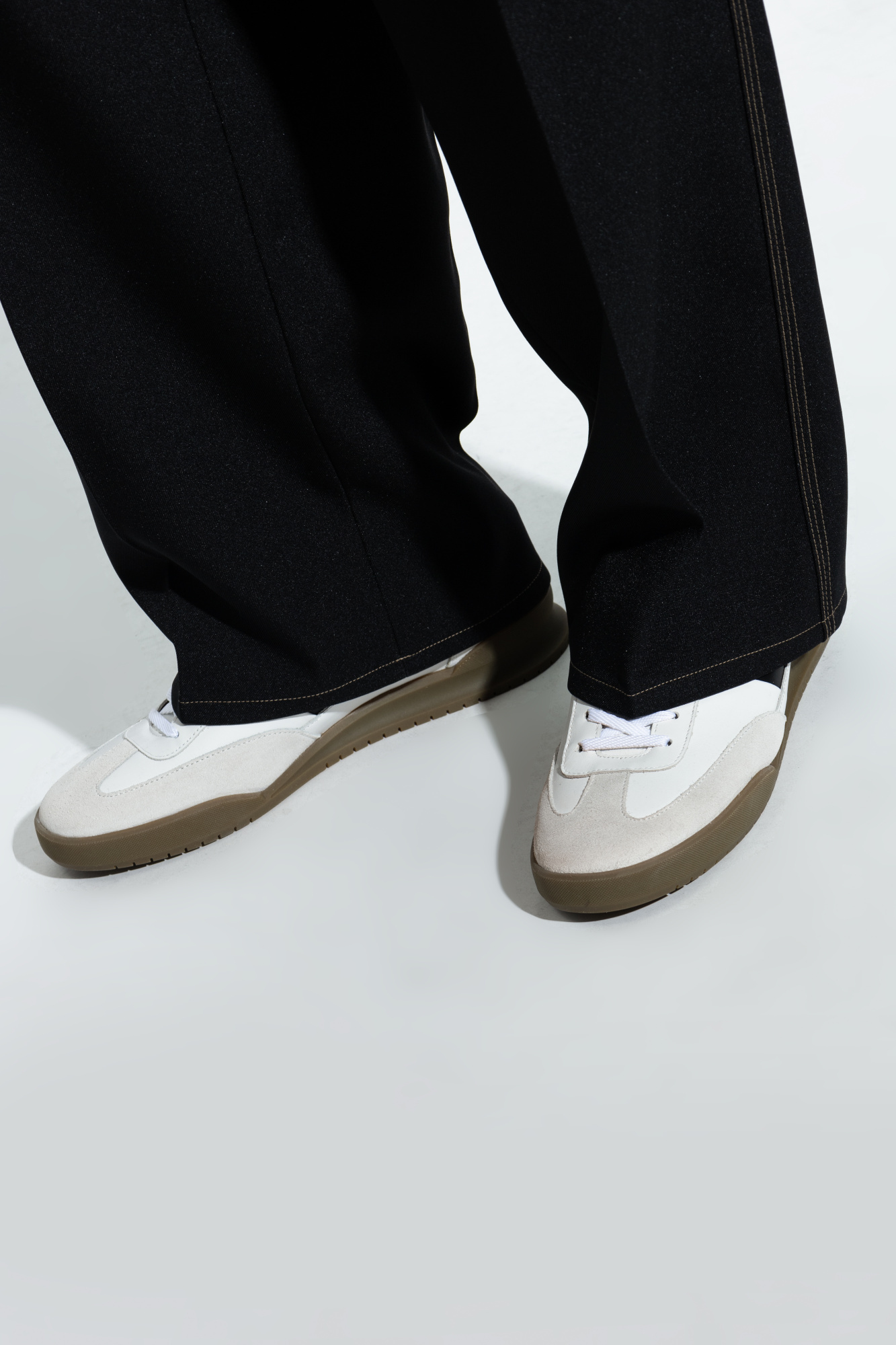 Ps By Paul Smith Lace-up Low-cut Casual Shoes In White
