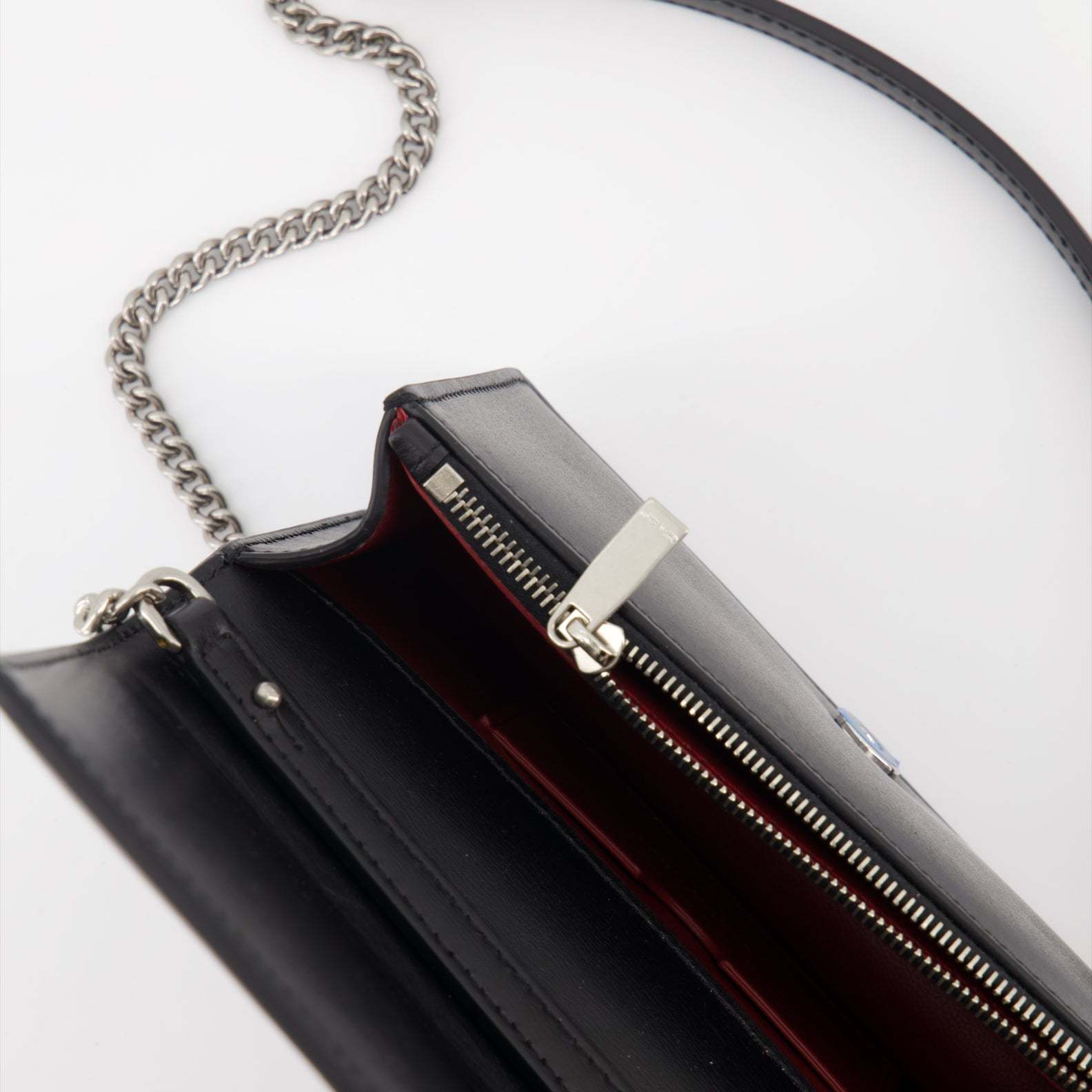 Off-white Arrows-motif Leather Cross-body Bag In Black