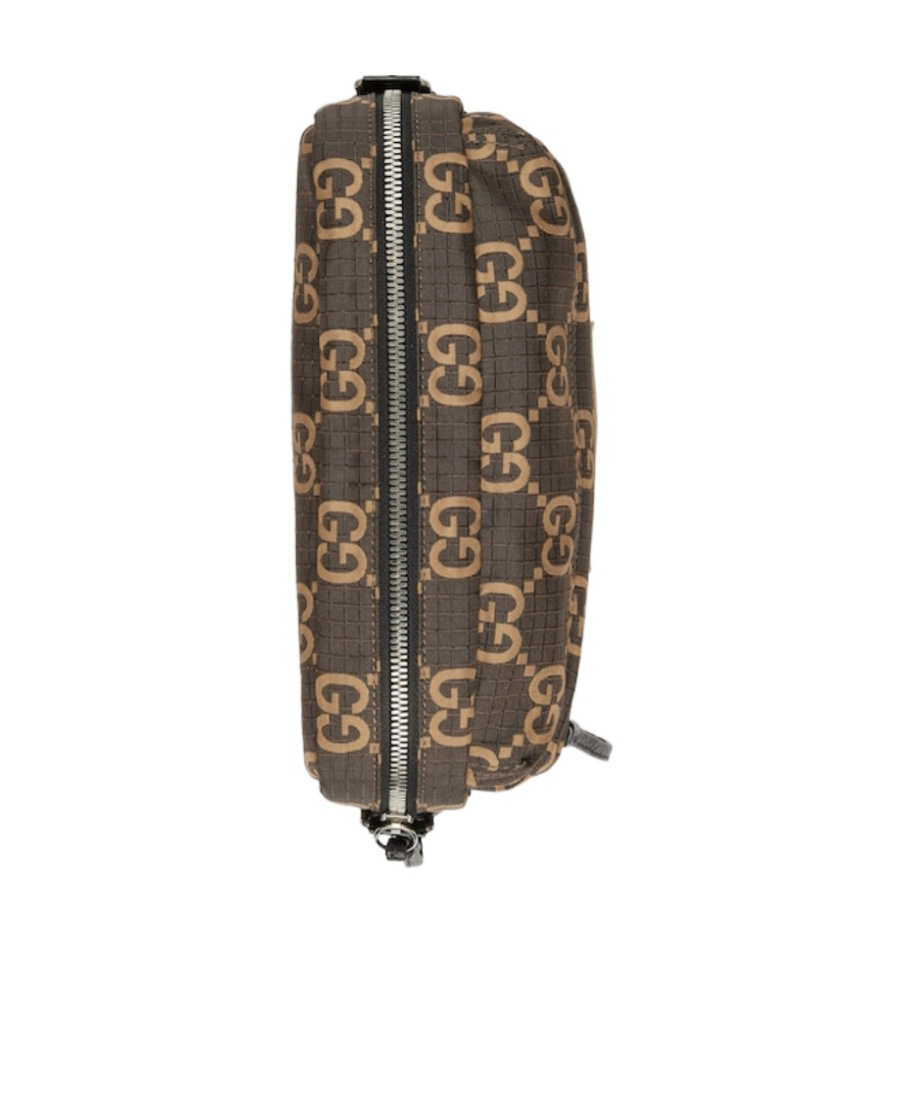 Gucci Medium Gg Supreme-print Messenger Bag In Brown