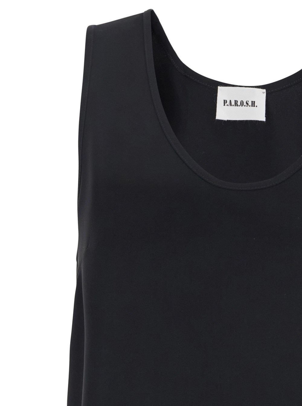 P.a.r.o.s.h Sleeveless Vest In Black