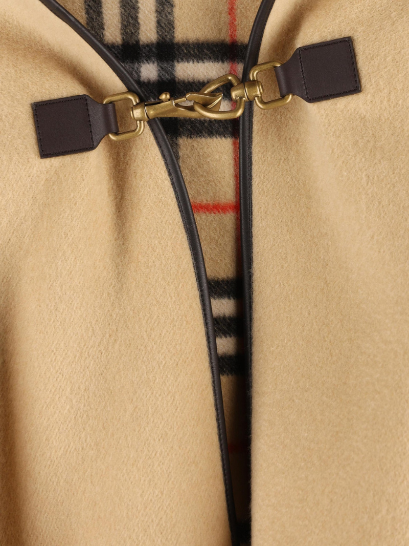 Burberry Patch Pocket Shawl In Neutral