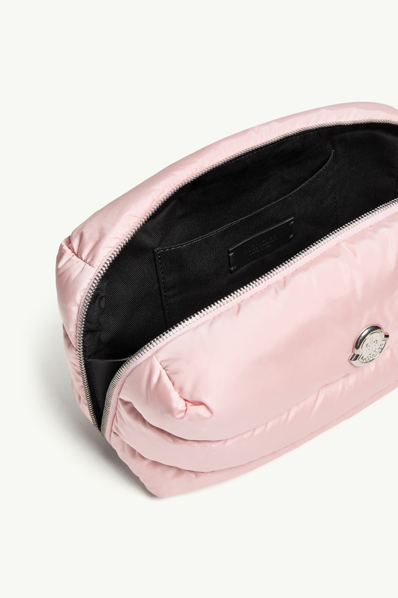 Moncler Caradoc Quilted Beauty Case In Pink