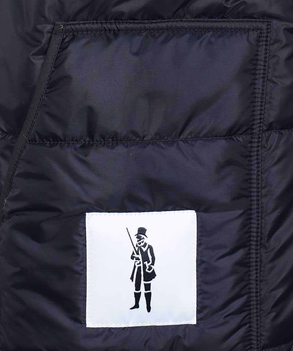 Mackintosh V-collar Vest In Black