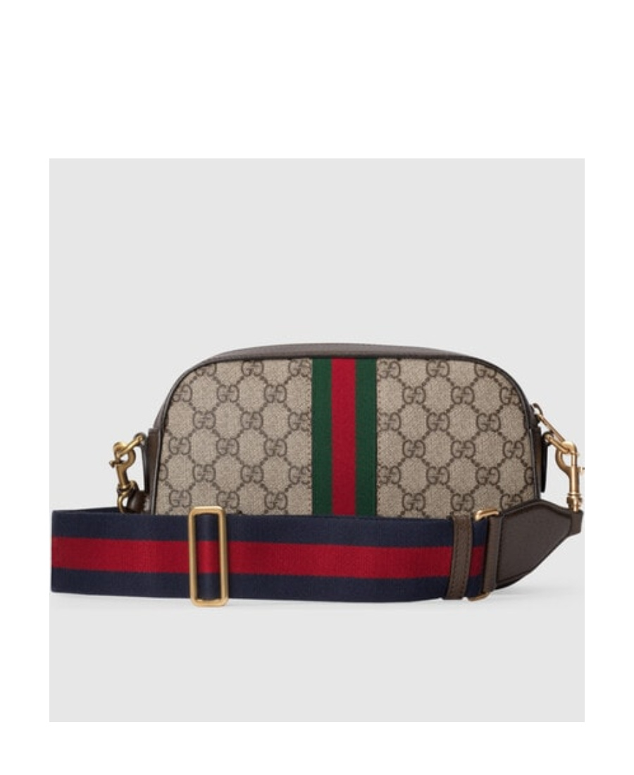 Gucci Men Small Size Ophidia Gg Shoulder Bag In Nude