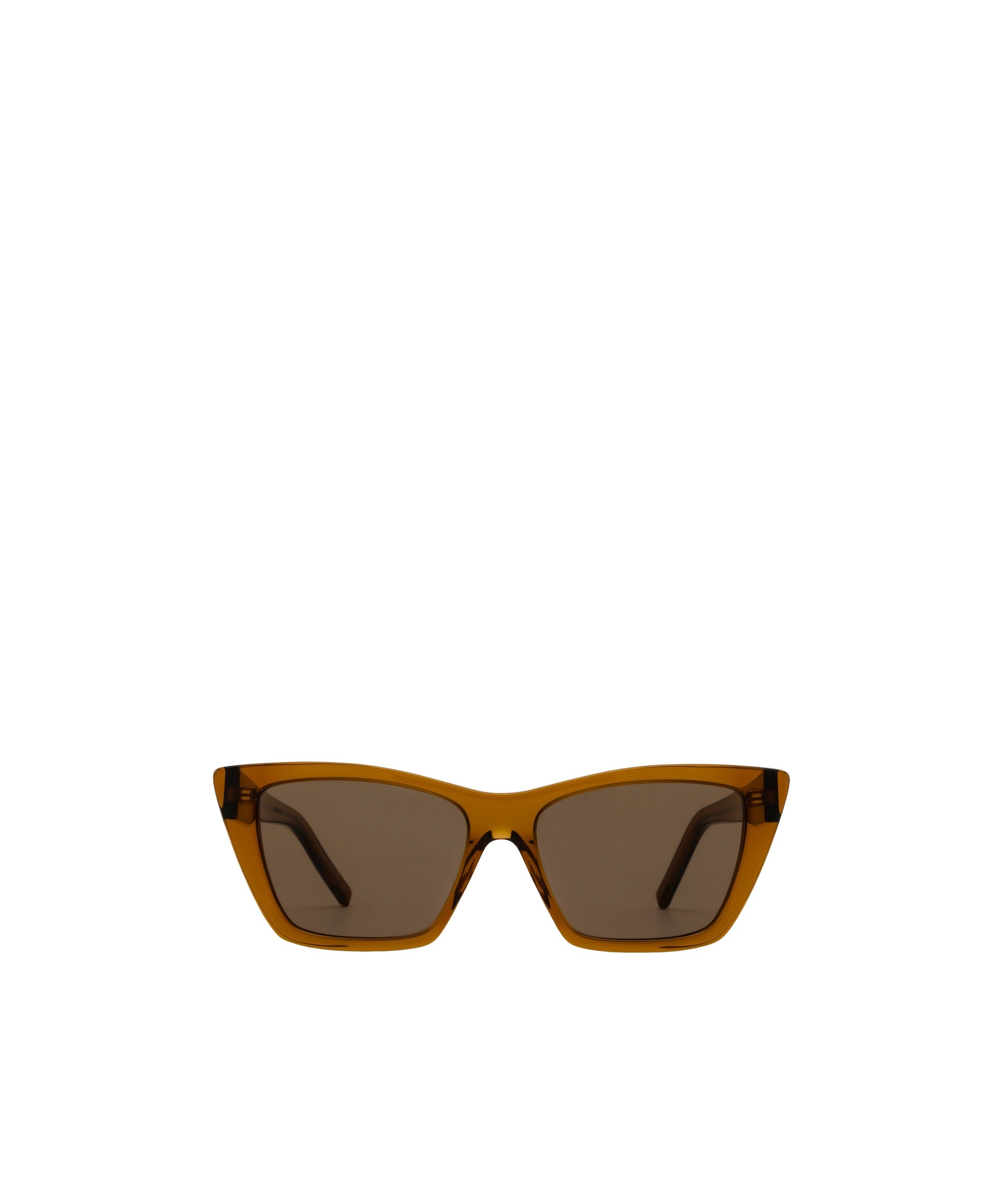Saint Laurent Eyewear Cat-eye Frame Sunglasses In Green