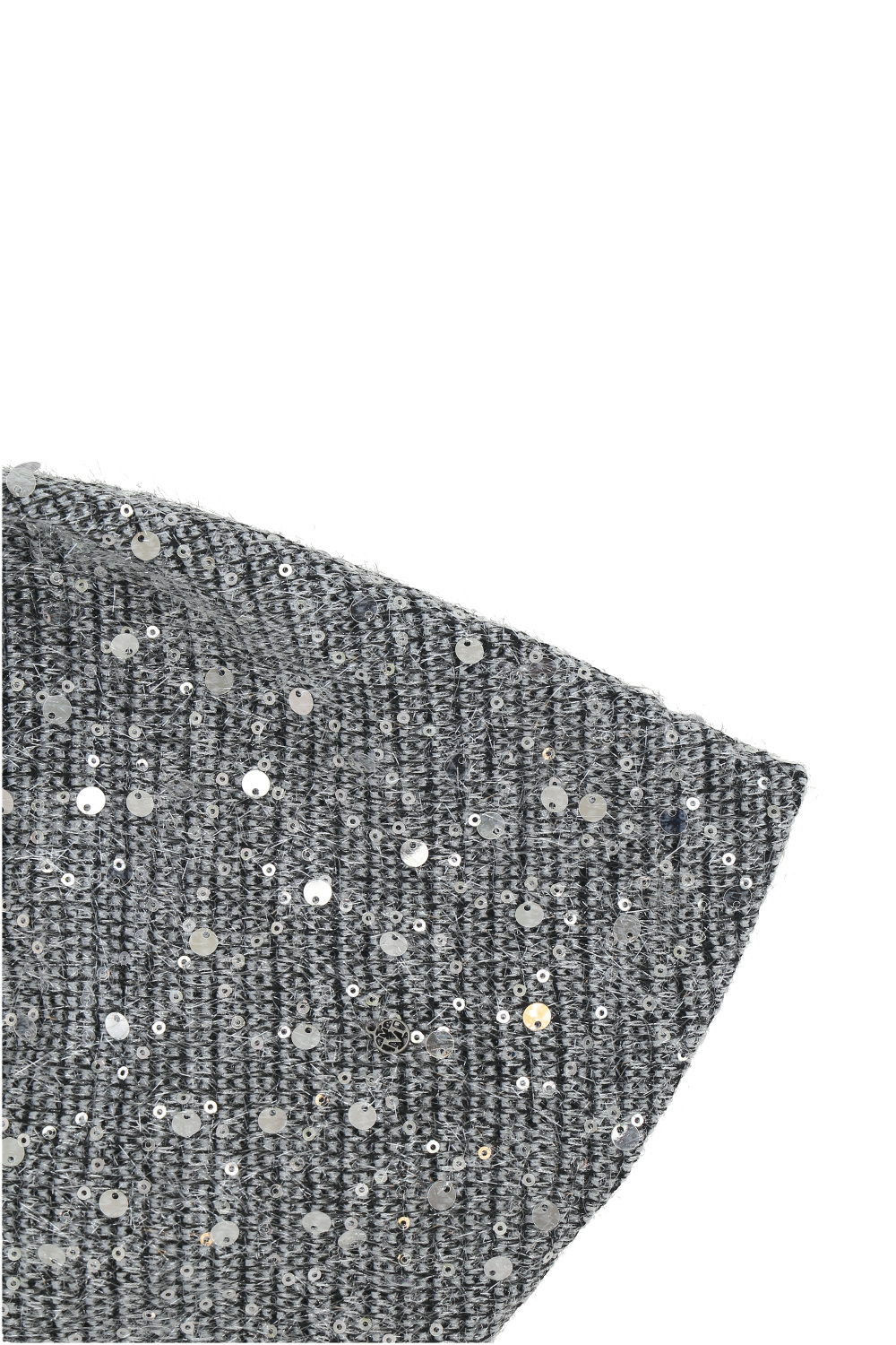 Maison Michel Sequin-embellished Beanie Hat In Silver