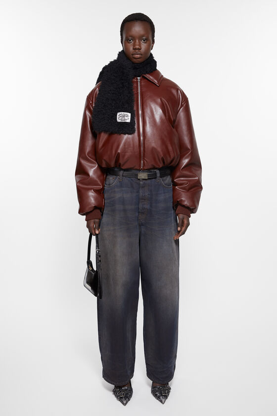 Acne Studios Mini Platt Shoulder Bag In Black