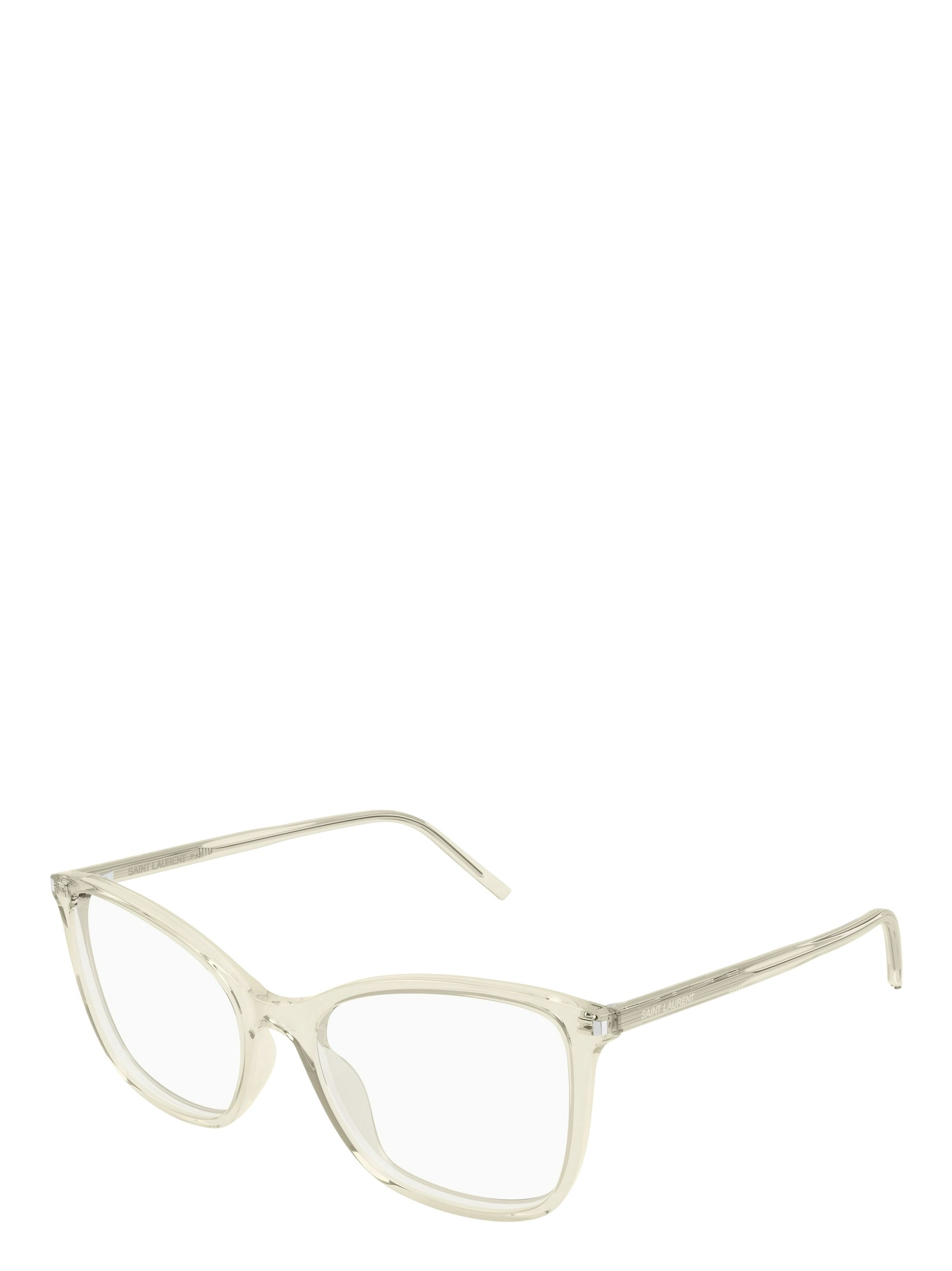 Saint Laurent Full Frame Plain Mirror In Gray