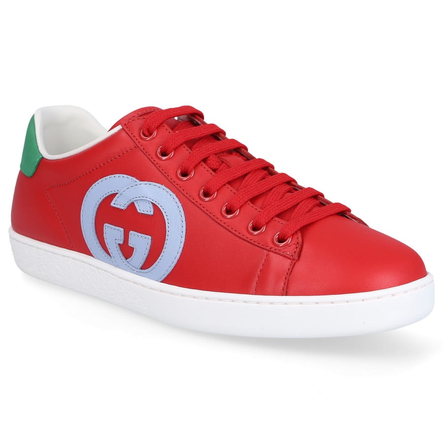Gucci Gg Leisure Sports Shoes In Red