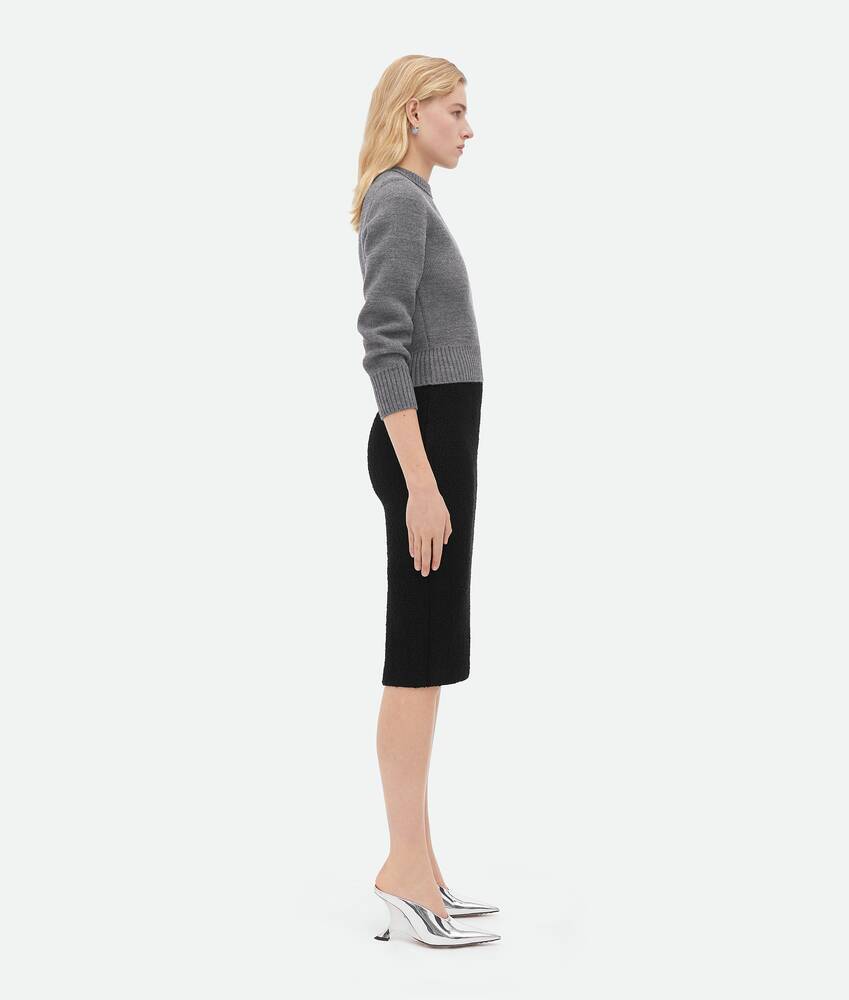 Bottega Veneta Medium Length Skirt In Black