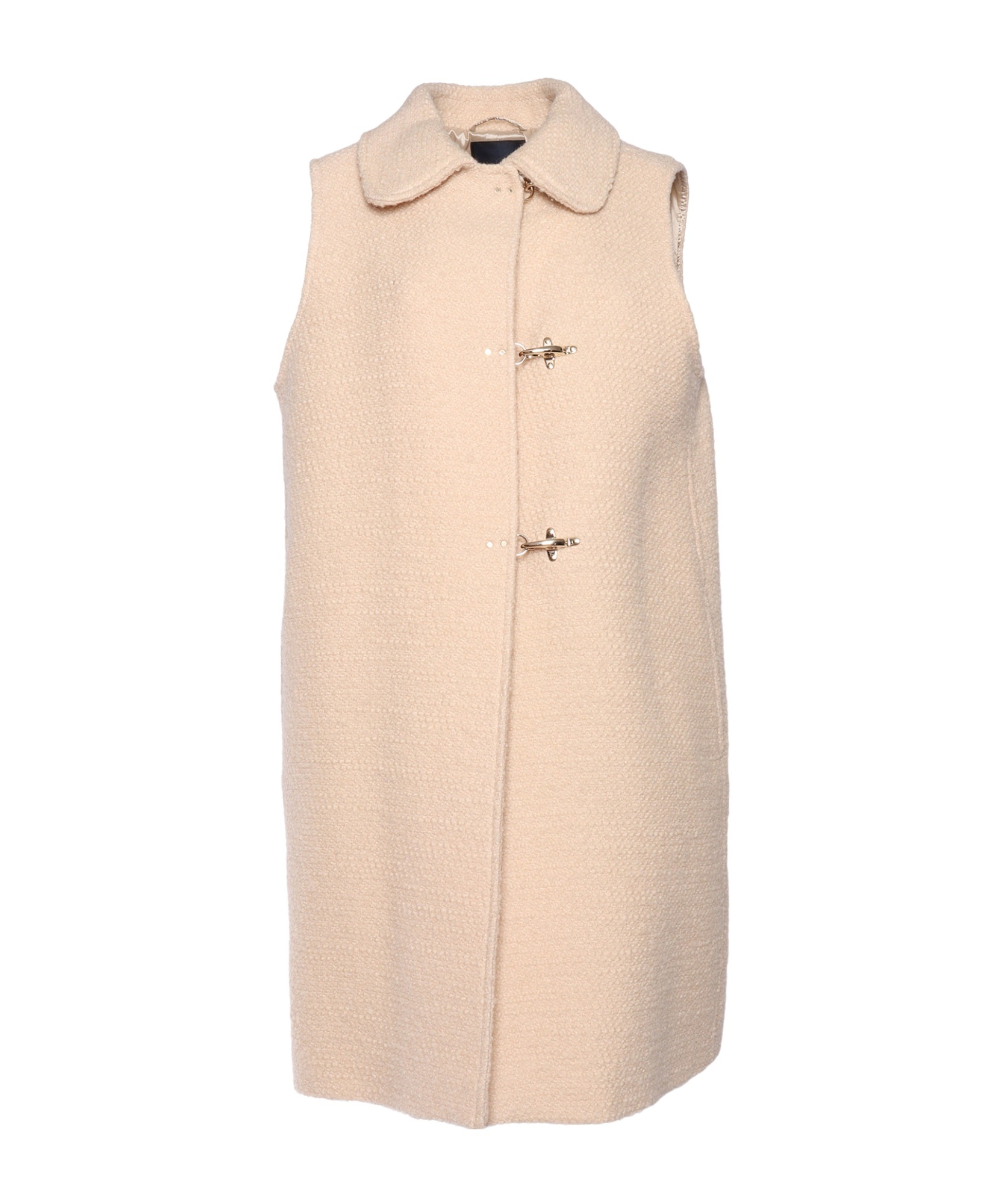 Fay 3 Ganci Lined Waistcoat In Nude