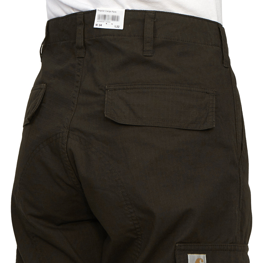 Carhartt Belt-loop Casual Pants In Black