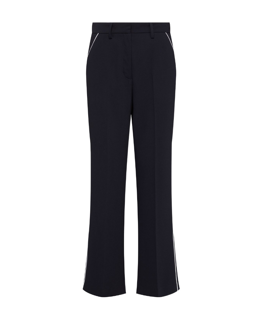 See By Chloé Straight-leg Trousers In Black