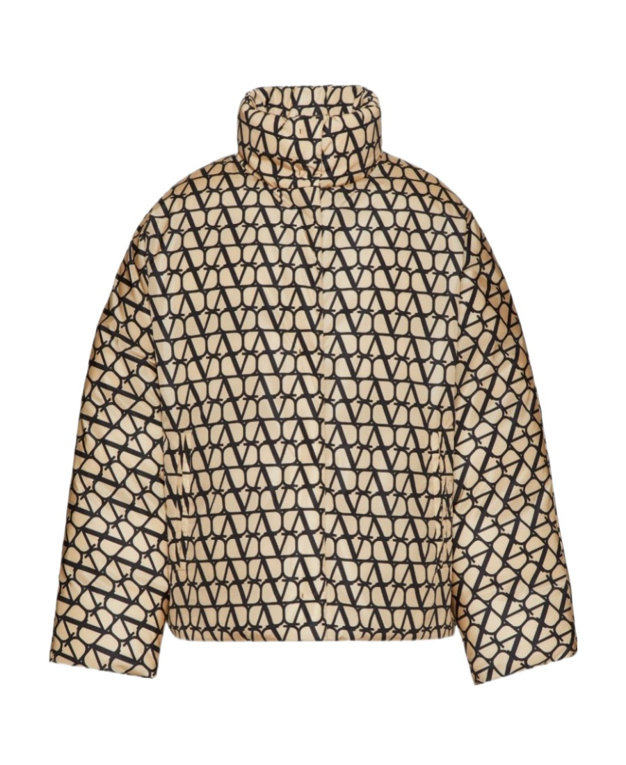 VALENTINO TOILE ICONOGRAPHE NYLON DOWN JACKET