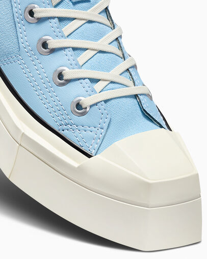 Converse Lace-up High-top Sneakers In Blue