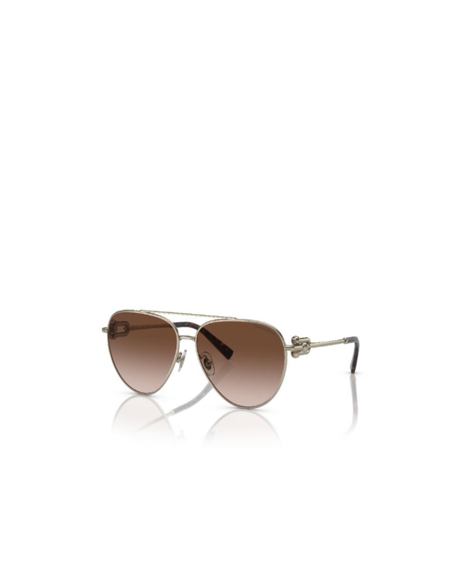 Tiffany & Co Tf 3083b 60213b Womens Aviator Sunglasses In Green