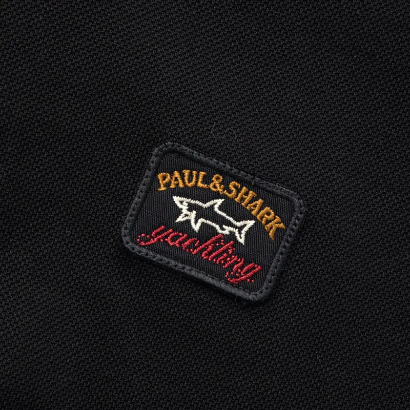 PAUL & SHARK LOGO DETAILS POLO SHIRT