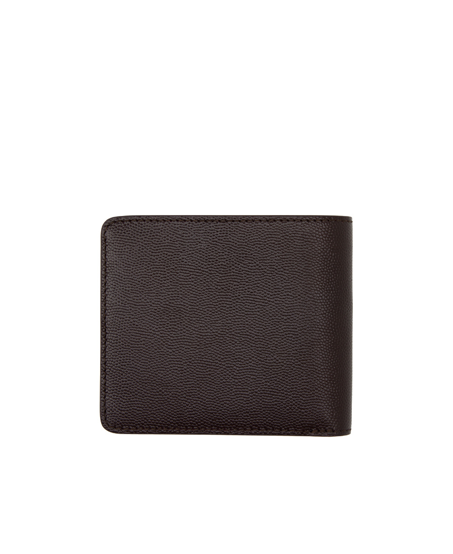 Ami Alexandre Mattiussi Ami De C Ur Double-folded Wallet In Black