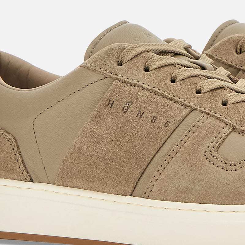 Hogan H668 Sneakers In Nude