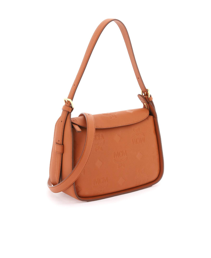 Mcm Adjustable Shoulder Strap Single Shoulder Bag In Brown