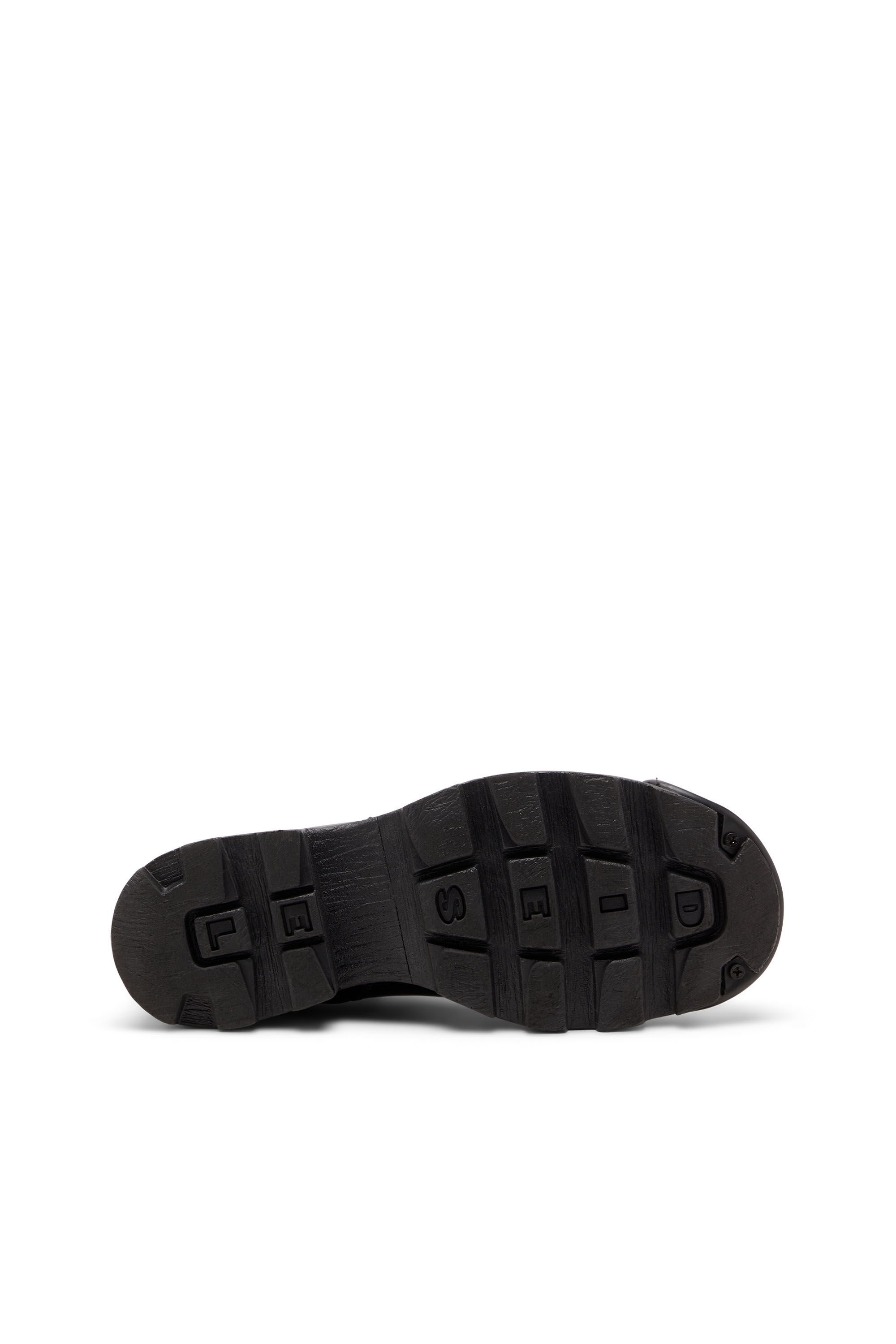 Diesel D-hammer Zip D Denim Ankle Boots In Black
