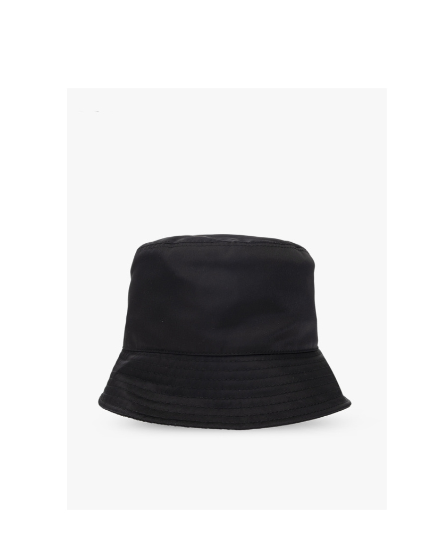 Dolce & Gabbana Logo-plaque Bucket Hat In Black