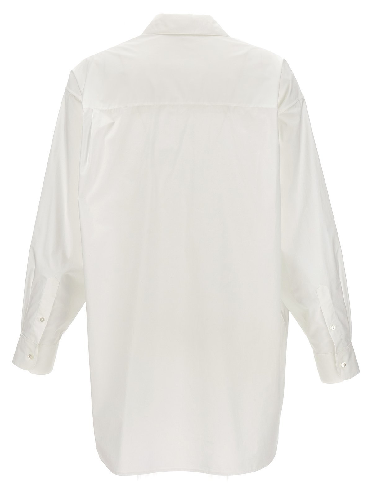 The Row Long Sleeve Shirt In Neutral