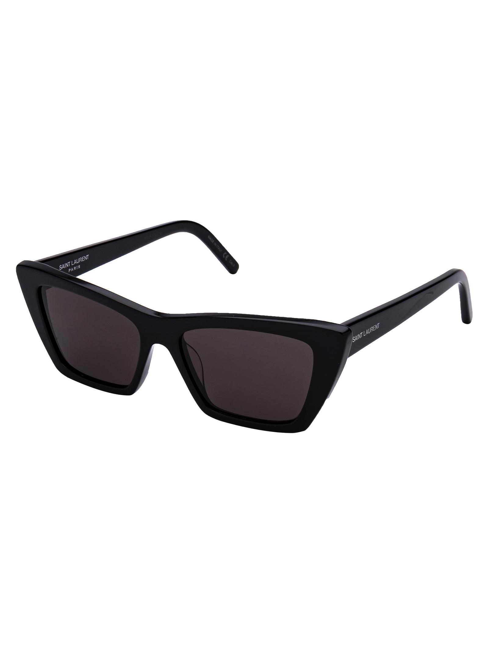 Saint Laurent Square Sunglasses In Black