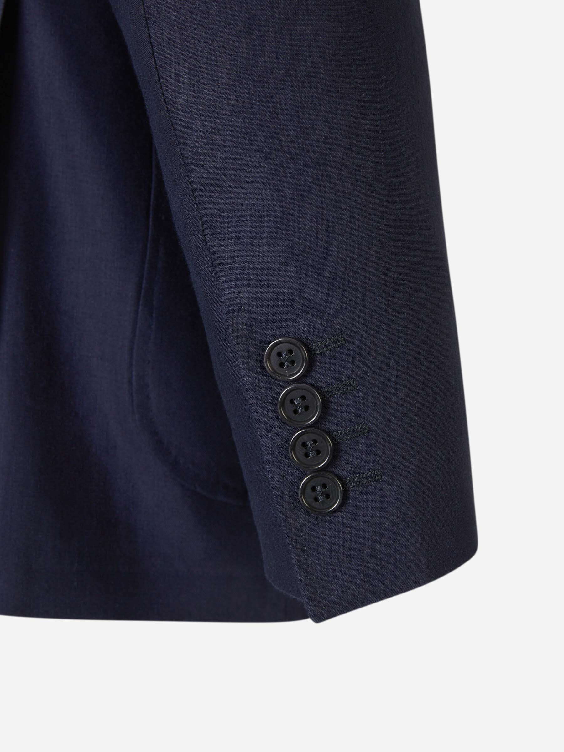 Canali Patch Pocket Blazer In Black
