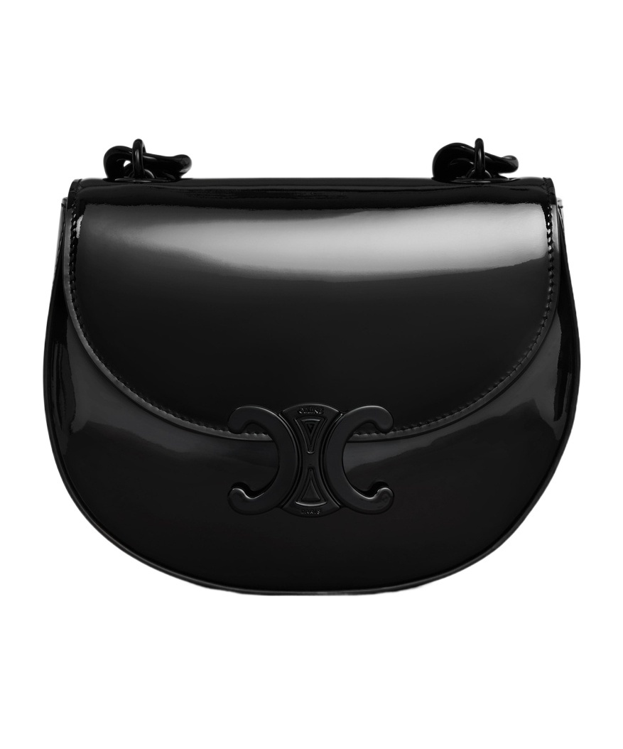 CELINE SMALL BESACE MARLEY IN PATENT CALFSKIN